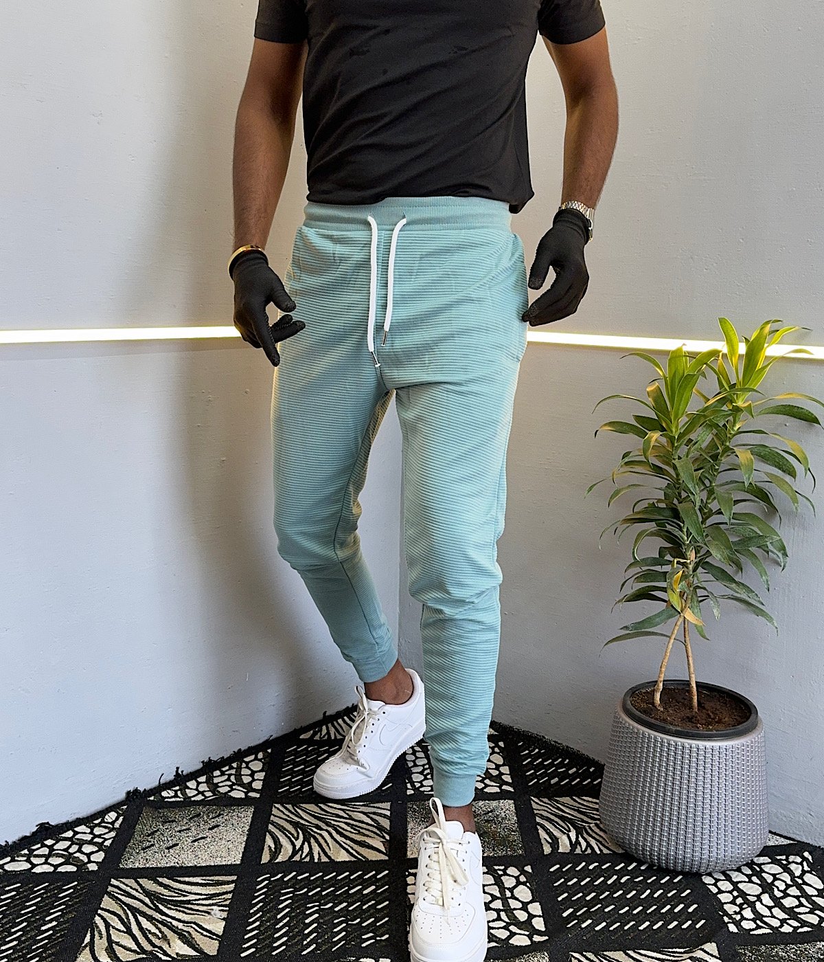 Slasher blue Joggers WE007